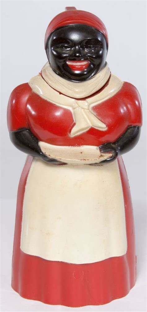 The aunt jemima character, developed by chris l. Lot 1530: Vintage Aunt Jemima Syrup Dispenser | Leonard ...