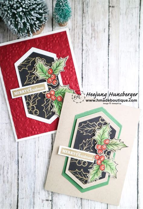 Christmas Gleaming Card 4 H Made Boutique Christmas Cards Cards