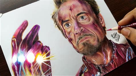 Share a gif and browse these related gif searches. "I am Iron Man" Snap Scene Drawing | Avengers: Endgame ...