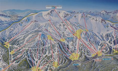 Mammoth Mountain Ski Trail Map
