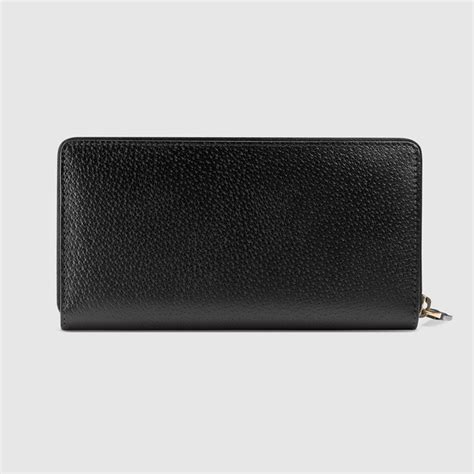 Gg Marmont Leather Zip Around Wallet Replica Gucci Online Store
