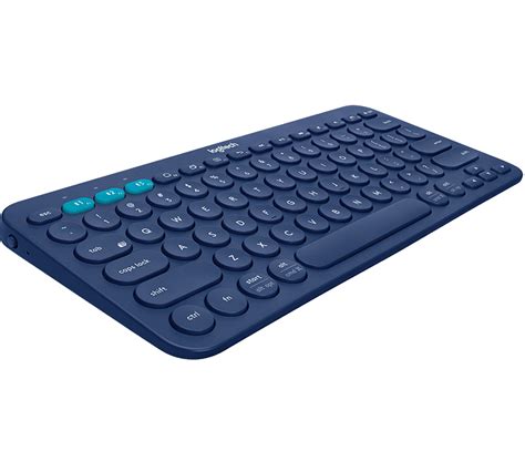 Logitech K380 Bluetooth Multi Device Keyboard Blue Vibe Gaming