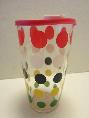 Hazel Atlas Cocktail Shaker Polka Dots Glass Red Top Hazel Atlas Retro