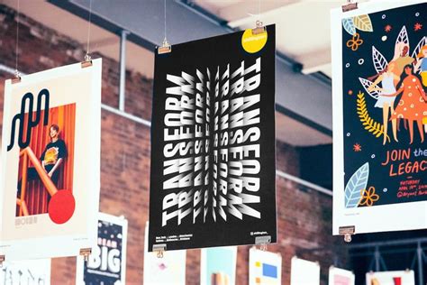 8 Creative Poster Inspiration Examples And Templates Daily Design