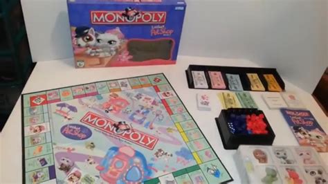 Littlest Pet Shop Monopoly Parker Bros 2007 Complete Ebay Showcase