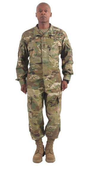 Master Sgt Benjamin Owens Models The Army Combat Uniform