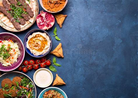 Arabic Dishes Background Stock Photo Image Of Banquet 85691612