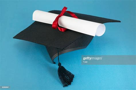 Graduation Cap And Diploma High Res Stock Photo Getty Images