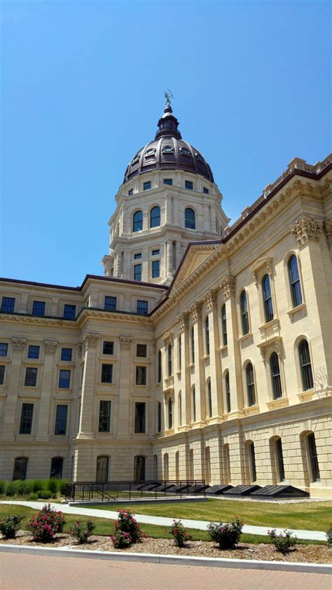 Capitol Building Topeka Kansas Visions Of Travel