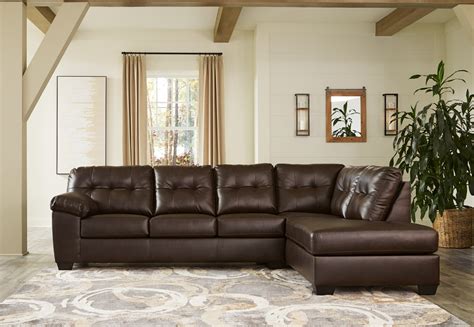 Signature Design By Ashley Donlen 2 Piece Vegan Leather Sectional