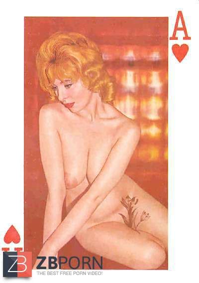 Vintage Erotic Playing Cards Unluckily Incomplete ZB Porn