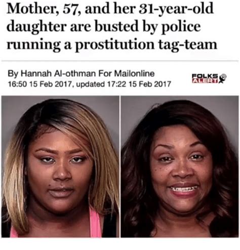 mother 57 and her 31 year old daughter are busted by police running a prostitution tag team by