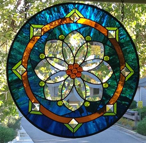 475 Best Images About Stained Glass Geometric On Pinterest Glass Art