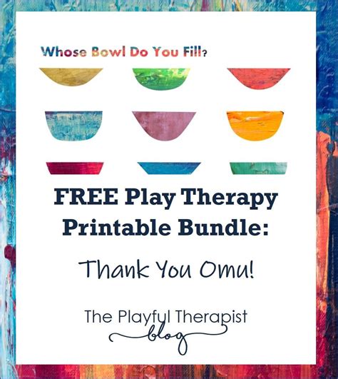 Play Therapy Activity Play Therapy Printable Free Download