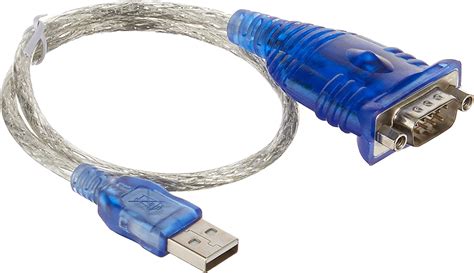 C2g 26886 Usb To Db9 Serial Rs232 Adapter Cable Blue 1 5 Feet 0 45 Meters Mx