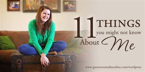 Things You Might Not Know About Me Green Tree Media Photography