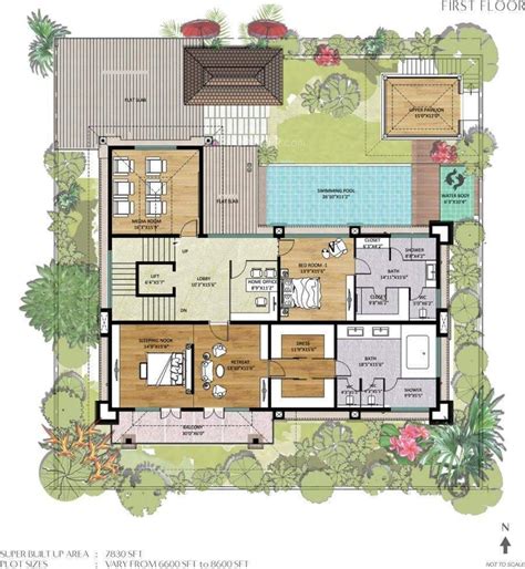Bali House Floor Plan Floorplansclick