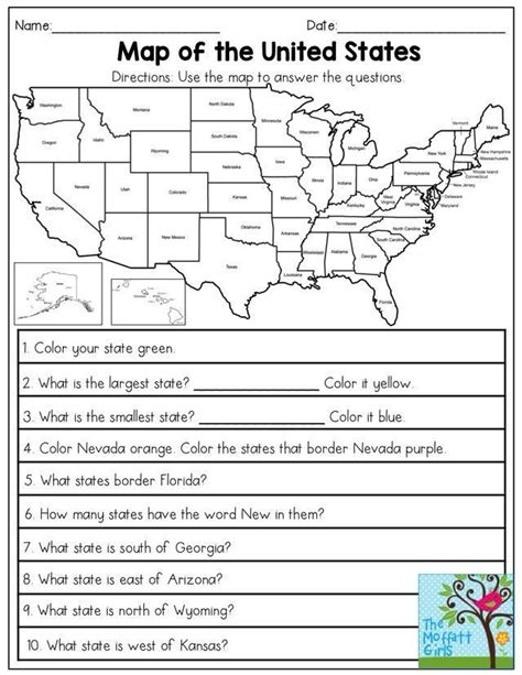 Social Studies Worksheets For 2nd Graders And Answers In 2020 With
