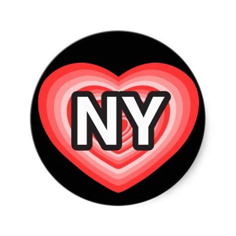 i heart new york i love new york i heart ny nyc round sticker love stickers stickers i