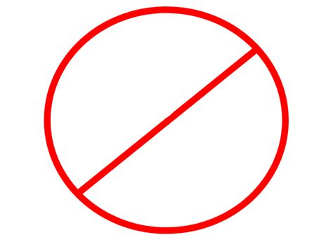 No Sign Png 600px No Sign2svgpng Clipart Best
