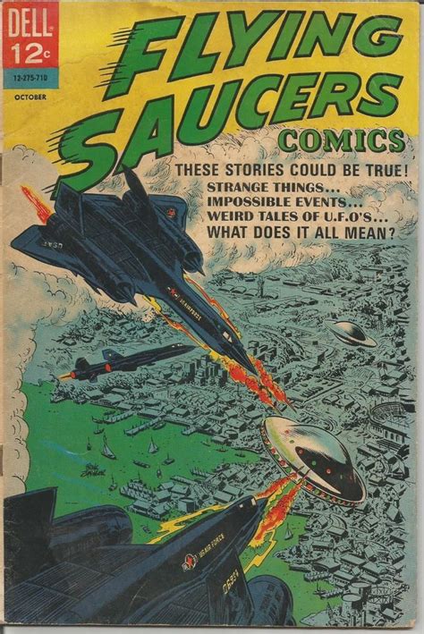 Flying Saucer Comics 3 1967 Dell Silver Age Comic Book Vgfine