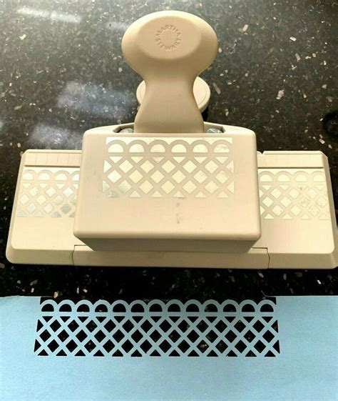 Martha Stewart Crafts Deep Edge Punch Garden Trellis Lace Scrapbook