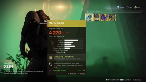 Destiny 2 Xur Location And Items Sept 15 19 Polygon