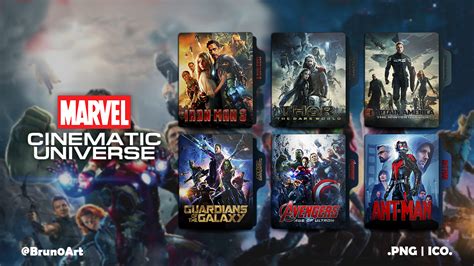 Marvel Cinematic Universe Phase 2 Folder Icon Pack By Brun0art On