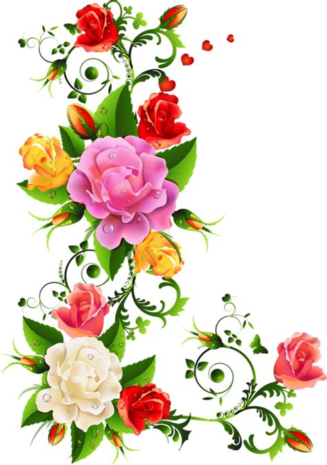 Disegni Fiori Png Coloring And Drawing