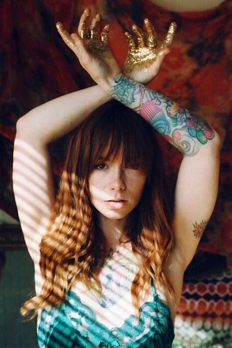 Redheads Girl Tattoos Tattoos For Women Johnny Depp Brown Tattoo Ink Tattooed Freckles