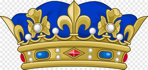 Blue King Crown Png