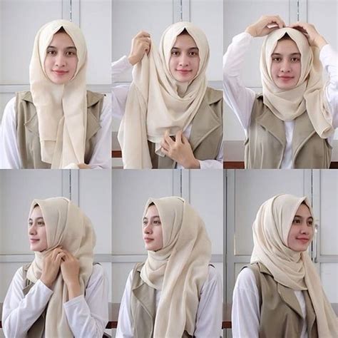 Tutorial Hijab Kekinian Ala Selebgram Inspirasi Fashion Hijab Gaya
