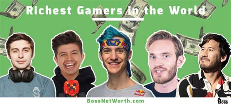 Top 10 Richest Gamers In The World Updated 2022 Boss Net Worth