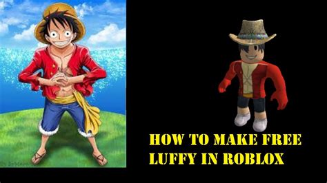 Top 99 Free Luffy Avatar Roblox đang Gây Sốt Trên Mạng