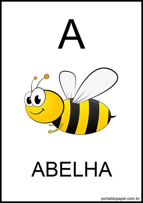 Alfabeto Ilustrado Para Imprimir Letra Por Letra