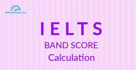 Ielts Band Score Calculation Ielts Ielts Writing Ielts Reading