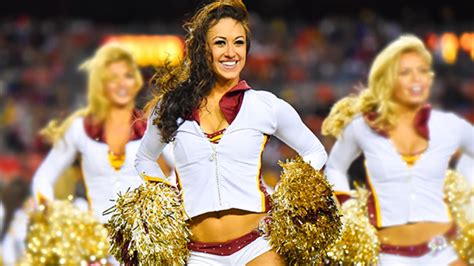 washington redskins cheerleader farewell maigan