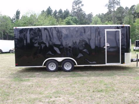Flooring great for sports utility trailers, enclosed trailers, open trailers, foldable. Colony's 8.5x20 Black Enclosed Trailer With Rubber Floor ...