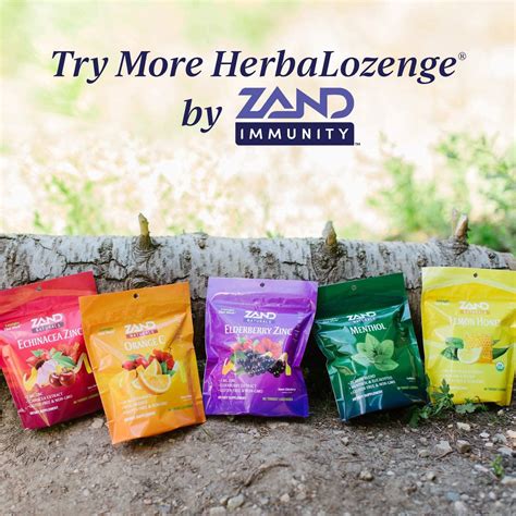Zand Immunity Cherry Echinacea Zinc Herbalozenge Throat Drops No Corn Syrup Or Cane Sugar 80