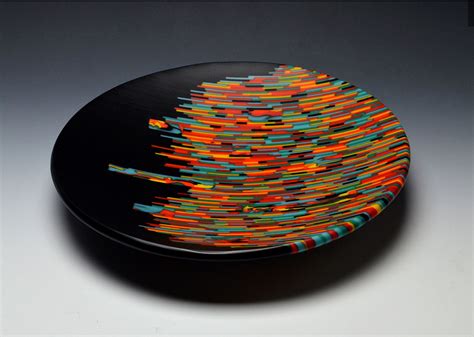 Black And Color Glass Fusing Projects Fused Glass Plates Bowls
