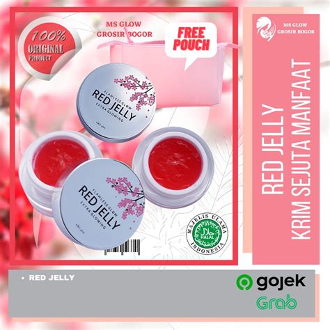 Jual MS GLOW Red Jelly Shopee Indonesia