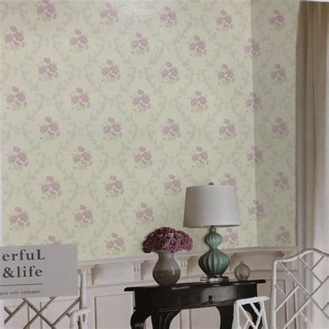 Beibehang High Grade European Pastoral Flower Wallpaper Warm Romantic