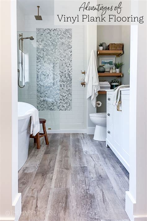 Grey Vinyl Plank Flooring Bathroom Flooring Ideas