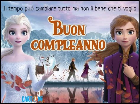 Organizzare meglio gli scaffali della cucina! Frozen 2 biglietto auguri buon compleanno - Cartoni animati