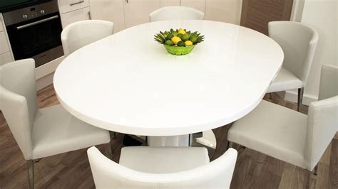 The Best Oval White High Gloss Dining Tables