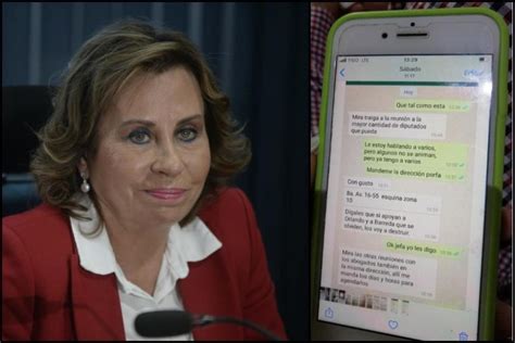 Los 5 Diputados Que Acudieron Al Mp Por Chats De Sandra Torres