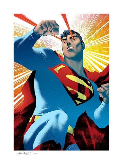 Art Print Superman Action Comics Dc Comics