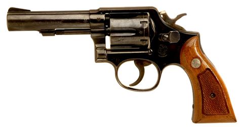 Deactivated Smith And Wesson Model 10 8 38 Heavy Barrel Revolver