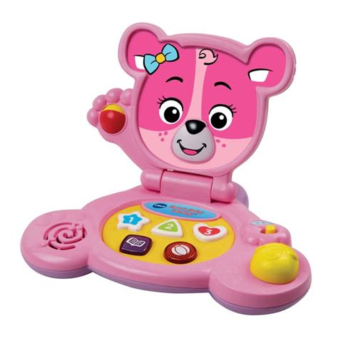 Leader mondial du jeu éducatif électronique, vtech utilise la pointe de la technologie pour proposer des jouets innovants, éducatifs et ludiques à l'attention de tous les parents soucieux du développement et de l'éveil de leur enfant. VTech Bear's Baby Laptop - Pink - Walmart.com - Walmart.com