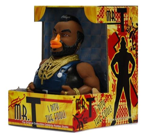 Mr T Rubber Duck By Celebriducks Limited Edition Rubber Duck